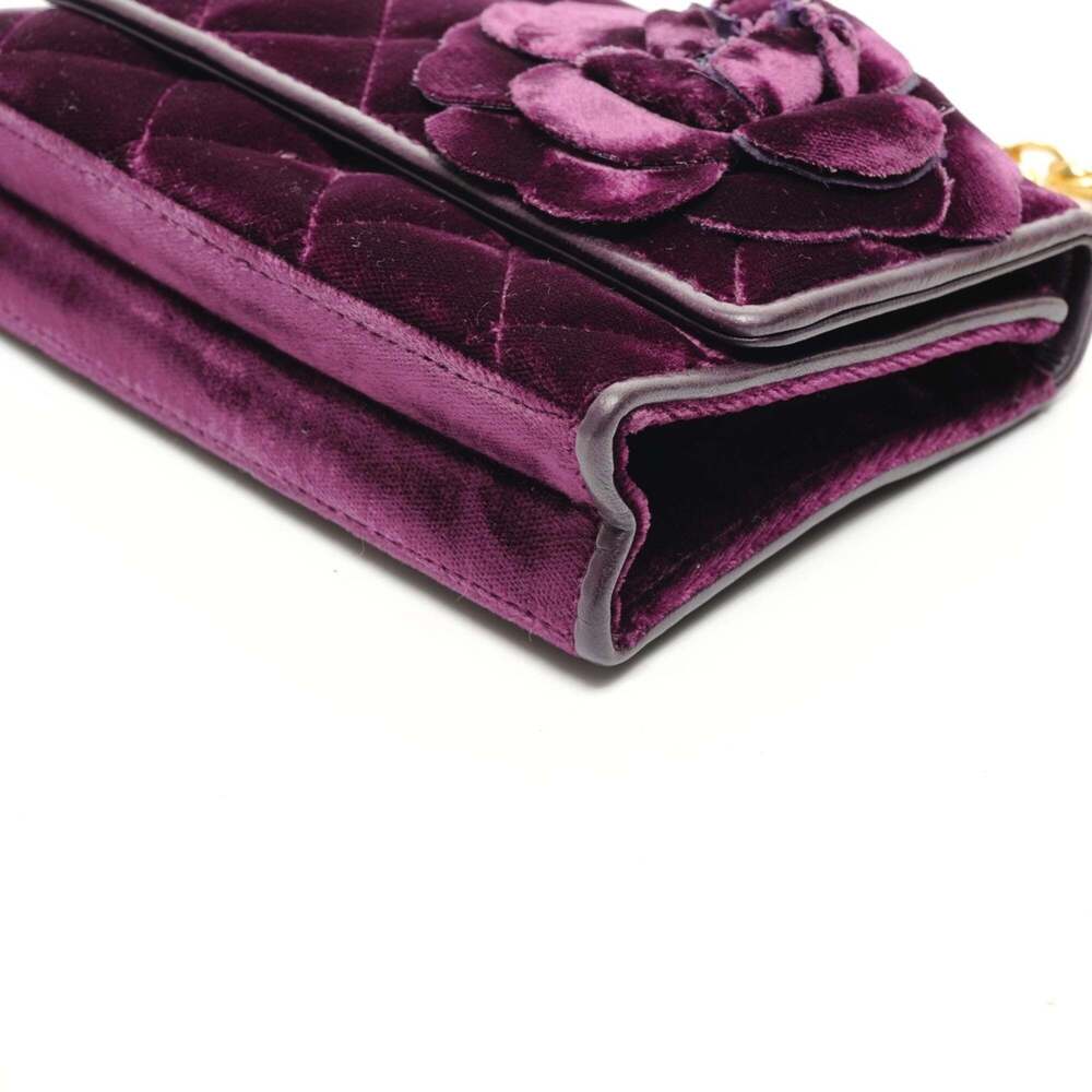 CHANEL Purple Shoulder Bag - Picture 6 of 12